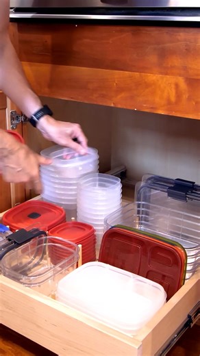 3.9M views · 12K reactions | Tupperware storage is the worst… so I did this! #diy #kitchen #storage #tupperware #fixthisbuildthat | Fix This Build That | Facebook