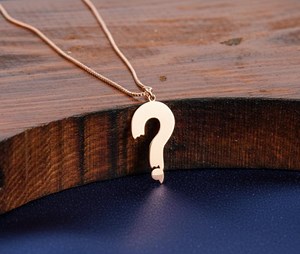 Sterling Silver Question Mark Necklace, Minimalist Pendant, Mystery Symbol Jewelry - Etsy Canada