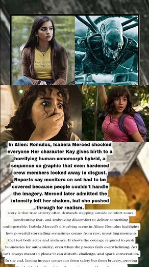 In Alien Romulus, Isabela Merced Shocked Everyone Her Role Kay. A Sequence So Graphic Than Even