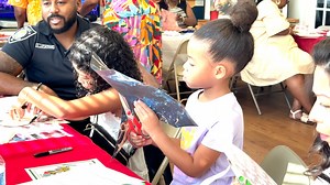 Women of all ages and backgrounds came together to listen and celebrate one another during the Myrtle Beach Neighborhood Services Department’s “Beachside Chat: Sister’s Keeper” empowerment chat. Sunday’s event featured conversations, light refreshments and a variation of the Kintsugi exercise. Kintsugi is the Japanese art of repairing broken pottery by mending the areas of breakage with lacquer, powdered gold, silver or platinum. During the chat, the ladies used pieces of paper and fabric to cov