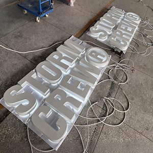[Hot Item] Personalized LED Channel Letter Display for Wall or Stand Installation