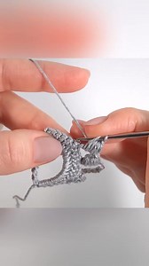 Crochet puff stitch in lace trim pattern #crochetstitch #crochetlace #crochet | Crochet and Relax