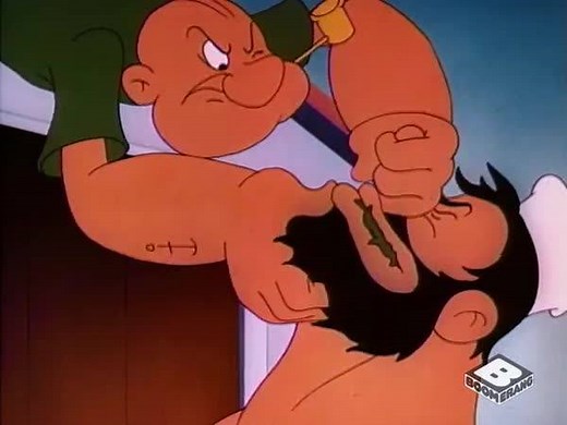 Popeye spinach = 💪 Bluto spinach = ??? WATCH: http://bit.ly/2qTZzw2 | Boomerang