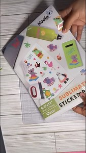 16 reactions | Koala Hot Sale Sublimation Sticker Paper Step1:...