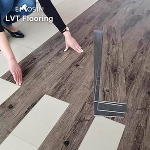 [Hot Item] Decorative 4mm Thickness High Glossy Unilin Click Lvt Flooring