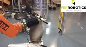 What is Ferrobotics ? หุ่นยนต์งานขัด ตัด เจียร์ โดยใช้อุปกรณ์ควบคุมแรงกด (Active Control Flange) ไม่ต้องใช้เวลาเยอะ ได้งานตรงมาตราฐาน ใช้กับงานอุตสาหกรรมรถยนต์ อุตสาหกรรมเครื่องบิน เฟอร์นิเจอร์ มากมายเพื่อให้งานของคุณออกมาดีที่สุดและคุ้มค่าที่สุด เราพร้อมช่วยลูกค้าเลือก Tool ตามความเหมาะสมของงานของคุณ สามารถติดต่อสอบถามได้ที่ Line official: @robotsystem Tel. 02-1734367-69 #robotsystem #ferrobotics #robotsolution #systemintegrator #หุ่นยนต์อุตสาหกรรม #หุ่นยนต์เชื่อม #หุ่นยนต์ตัดเลเซอร์ #หุ่นยนต์ข