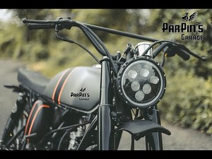 hero honda splendor modified | into cafe racer | parpin's Garage | surat