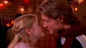 Harvey gives Sabrina a Christmas kiss...almost! #SabrinaTheTeenageWitch | Sabrina, the Teenage Witch