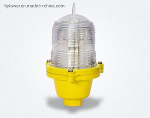 [Hot Item] Aviation Obstruction Light/Aircraft Warning Light Single or Double Light for Tower, Building Projects