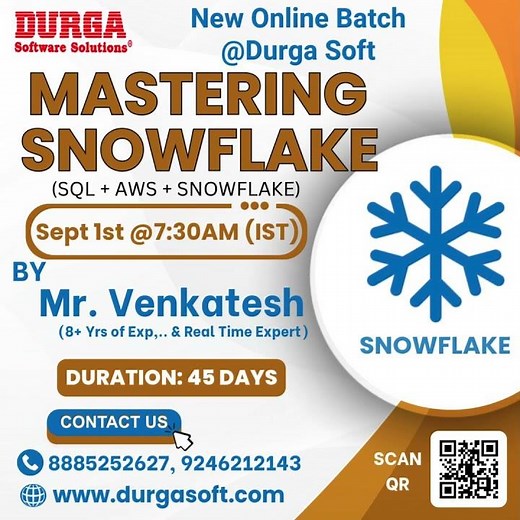 🌟 New Online Batch @DURGASOFT 🌟