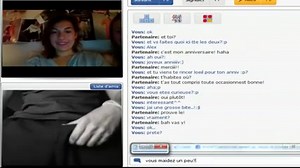Chatroulette- 2 French Beauties Initiation to be sucked