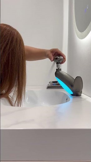 UFO Shape Bathroom Faucet - Gockel Faucet #faucet #diy #tap #goodthing #bathroomdecor