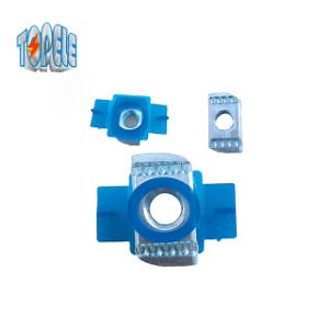 [Hot Item] Stainless Steel/Carbon Steel/Zinc Plated Strut Nut/Channel Nut/Spring Nut with Plastic Wing for Solar Energy Mount System