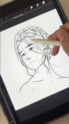 Procreate Portrait Brushes - Link in Bio & Description #procreate #portrait #procreatebrushes