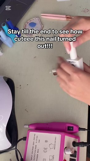 Can you guess who i am painting🩵💙🌺🏖️🏄‍♀️ #nails #nailart #cartoonnails #practicenails #nailtech #cutenails #SAnails