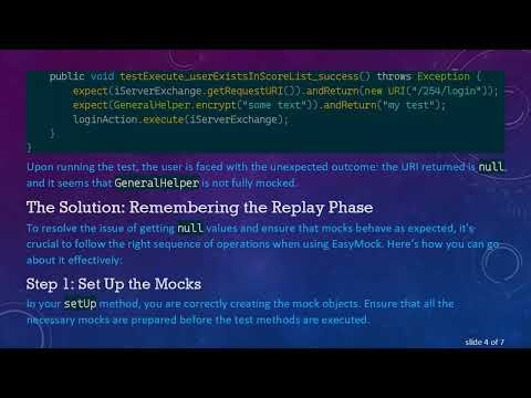 Troubleshooting EasyMock Argument Expectations