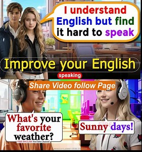 General Speaking English and Listening practice Video - English Conversation for beginner Students | Learn English