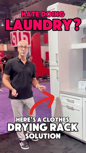 4.1K views · 23 reactions | No Room For a Clothes Drying Rack? Here’s the Perfect Laundry Solution. This Drying Drawer Rack simply replaces you 24” or 30” drawer and unfolds for over 18’ of hanging space! Perfect for those tight areas where space is at a premium. This is the perfect DIY Home Improvement Project. Want more Information? Comment RACK and I’ll send it to you! #design #laundry #gadgets #hacks #lifehacks #homeimprovement #diy @revashelf | Interior Trend Inc. | Facebook