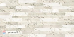 Керамогранит Impronta Italgraniti Marble Experience ( 30612) Calacatta Gold List. Mix SQ. 20x120 купить в Москве по цене 6 144 руб. в интернет-магазине Термокит