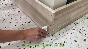 Baseboard Corner Blocks 4inch Height, Self Adhesive 3 Inside + 3 Outside Corners-Connector Between The Cove Base Wall Base Rubber Moulding Trim, Perfect Match for Our S100 Baseboard(Black)