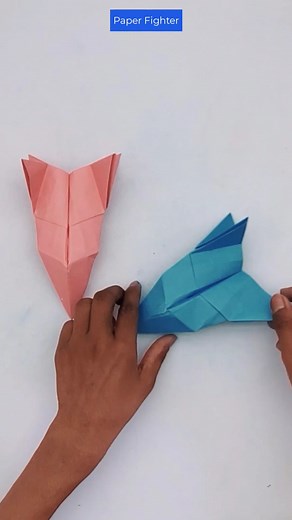 Paper Fighter Jet. #PaperAirplane #StarFighter #PaperCraft | Craft & Decorations