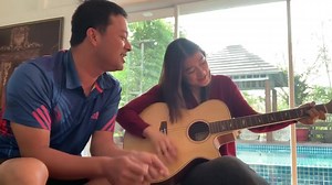 အူဝဲ က ဂစ္တာေလးတီးေပး တီတီက ဆိုလို႕ မိုက္ေနတာပဲ ❤️🧡🧡💛💚💚💙💜💜🤎🖤🤍💞💓 အားက်ဖို႕ေကာင္းလိုက္တဲ႕ အိမ္ေထာင္ေရးေနာ္ Pyay Ti Oo @ Eaindra Kyaw Zin | Myanmar Celebrities