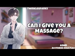 ASMR | Boyfriend Massages and Cares for you after Work [NightSounds]
