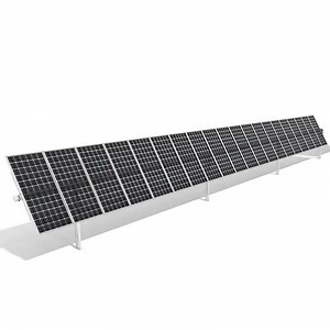 [Hot Item] Automatic Photovoltaic Tracking Bracket Kit 0.5kw~100kw Single Axis Solar Tracker System