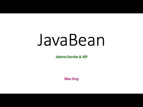 What is JavaBean?