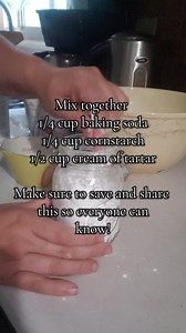 How to make your very own aluminum free Baking Powder. #homemade #bakingpowder #baking #savemoney | Strawberry Moon Homestead