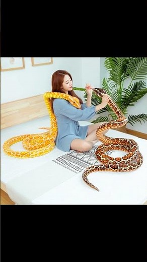Python Snake Plush Toy – Giant Zodiac-Inspired Serpent Plush