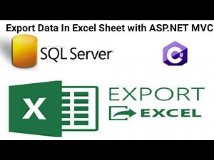 Export Data In Excel Sheet In ASP.NET MVC