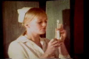 cock sucking nasty nurse gets fucked in vintage porn scene