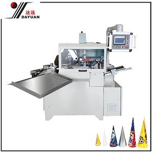 [Hot Item] Commercial Ice Cream Paper Cone Sleeve Machine