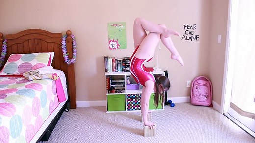 Gymnastics Handstand Challenge