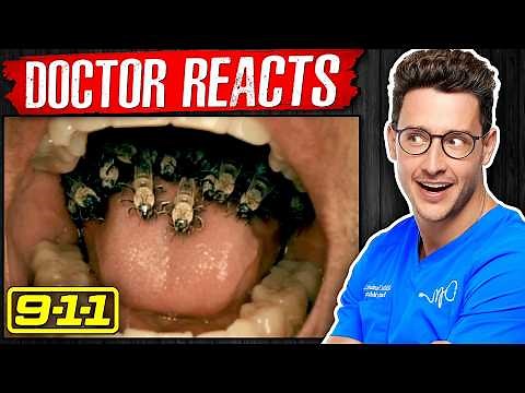 Doctor Reacts To 9-1-1 Bee Attack Episode