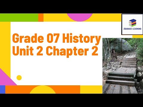 grade 7 history unit 2 chapter 2