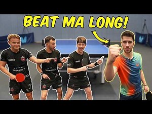 We Challenged Patrick Franziska!