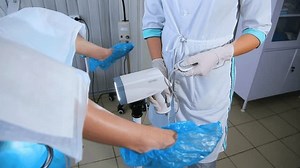 Office Hysteroscopy Gynecological Chair Woman Gynecologist Stock Footage Video (100% Royalty-free) 3465008841 | Shutterstock