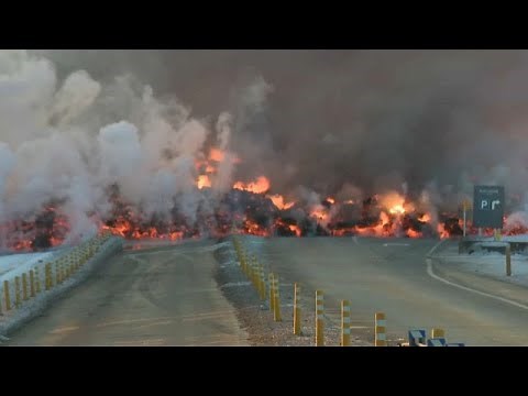 Vulkanausbruch in Island: Video zeigt drei Kilometer hohe Dampfwolke