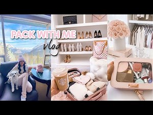 PACK WITH ME VLOG! STAYCATION BANFF GETAWAY!💞