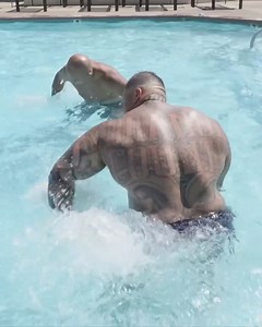 35K views · 761 reactions | Intense Pool Workout With UFC Legend "BJ PENN" #workout #lifting #fitness #ufc #pool | Big SC Boy | Facebook