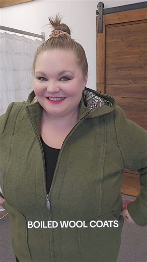 1.1K views · 18 reactions | If we are sold out of your size, please contact us! We may be able to work some magic and order it in for you 痢 https://theplusfactor.ca/search?q=Boiled+wool | The Plus Factor | Facebook