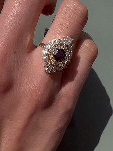 3.7K views · 270 reactions | The return of the Art Deco engagement ring! Defined by their geometric shapes and contrasting colors, these statement pieces are a showstopper! Learn more about the unique characteristics of this style: https://bit.ly/43w8Cmh Courtesy: Marrow Fine Jewelry | GIA Education | Facebook