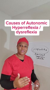 Causes Autonomic Hyperreflexia/ dysreflexia ✍️✍️👍 #for #fypシ #fypシ゚viralシ #facebook #everyone #NCLEX | Nclex tips
