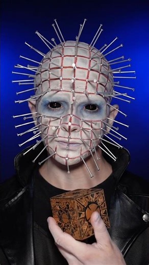 Pinhead from Hellraiser makeup tutorial / transformation