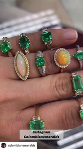 63 reactions | The sheer beauty of emeralds  Over 25 years in the...