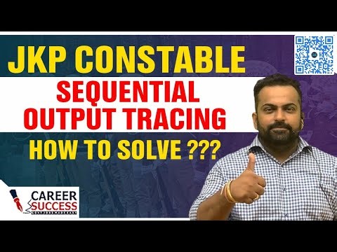 Jkp Constable Reasoning New Topic || Sequential Output Tracing || Can u solve? ‪@CareerSuccessJammu‬