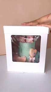 Pretty cakes deserve pretty packaging 💝 Sarah from @bake.works loves our cake boxes, she said: "These extra tall cake boxes are simply perfect for taller cakes with plenty of room for decorations and toppers 🥰 " Have you tried them yet? Shop now 👉 https://bit.ly/3Q26LlM | The Cake Decorating Company