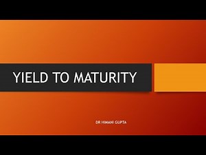 FM#14 Yield to Maturity